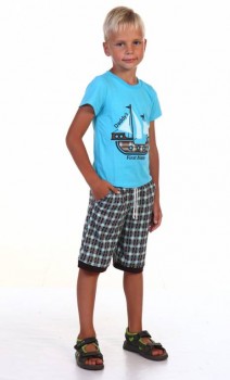 Комплект трикотажный М-576<br />Бренд: N-Collection<br />Материал: кулирка<br />Состав: 100% хлопок<br />Размеры: 104-134<br />Количество изделий на один размерный ряд: 6<br />http://nc-brand.ru/komplekt-trikotazhnyj-m-576.html