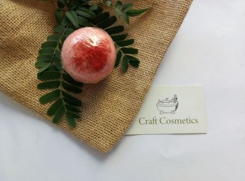 Крафтовая косметика Craft Cosmetics от производителя  - бомбочка клубника_result_result.jpg